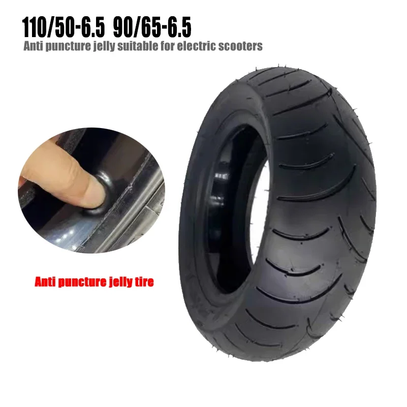 

Jelly gum anti puncture tire Front 90/65-6.5 Rear 110/50-6.5 for 49CC Mini Pocket bike Dirt Pit Bikes motorcycle tires