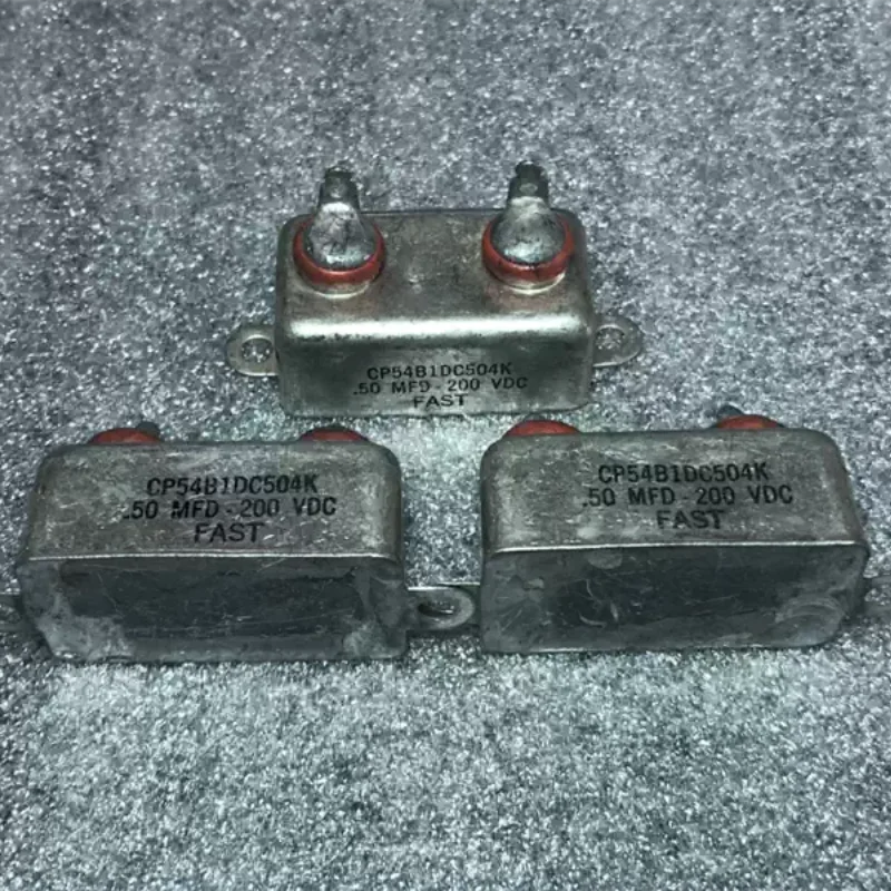 1-5PCS Antique American FAST CP54B1 200V 0.5UF Generation 0.47uf Coupled Oil Immersed Capacitor