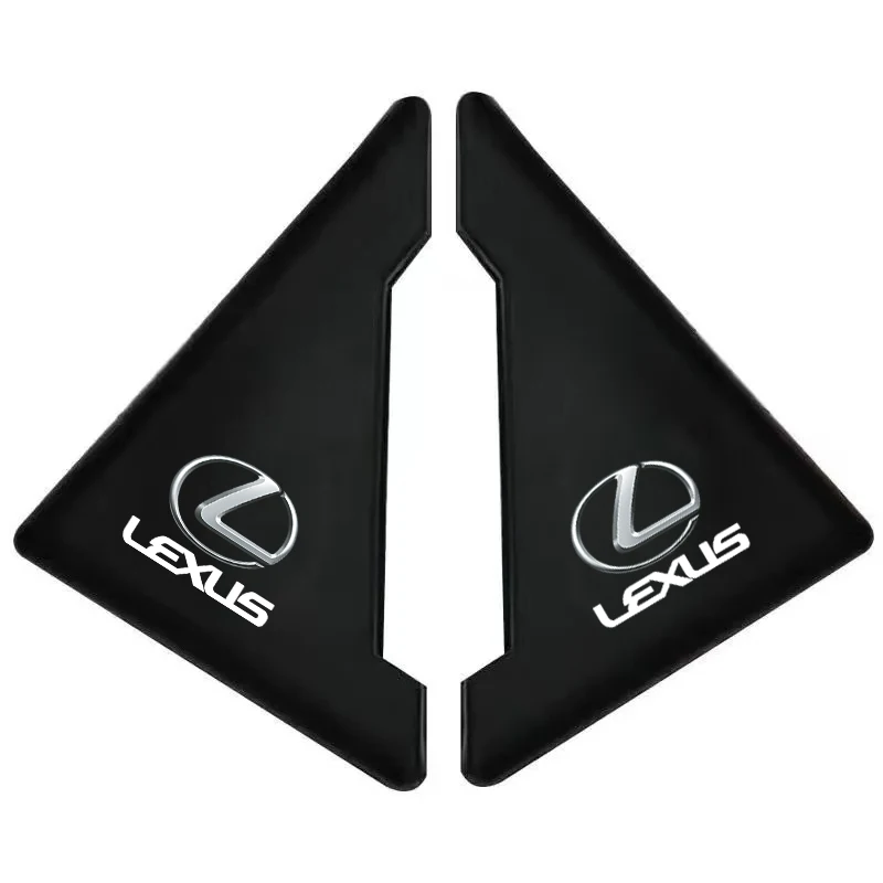 2 قطعة باب السيارة ركن حماية الشارات ثلاثية الأبعاد ملصق تصفيف السيارة لكزس GX460 CT200H ES Fsport GS GX IS LS LX NX RX UX CT