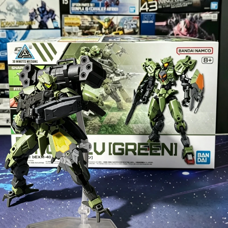 

In Stock Bandai bEXM-40 Novalv 30mm 1/144 From The Byron Army Figures Anime Model Genuine Boxed Collectible Anime Figure Gifts