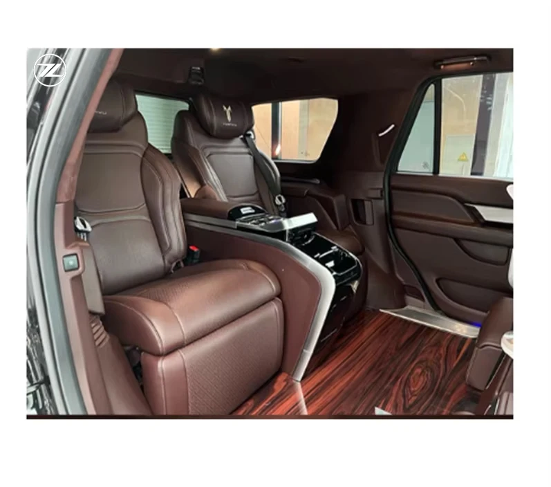 VIP-настраивает для Cadillac Escalade с новыми дизайнерскими аксессуарами, автомобильными сиденьями, задними сиденьями с беспроводной зарядкой, подлокотниками Luxury S