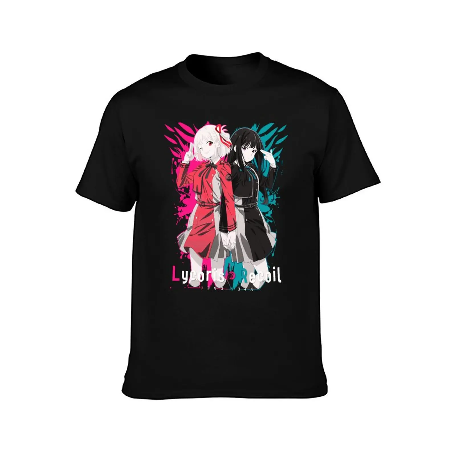 Lycoris Recoil Tshirt T-Shirt Summer Holiday T-Shirt