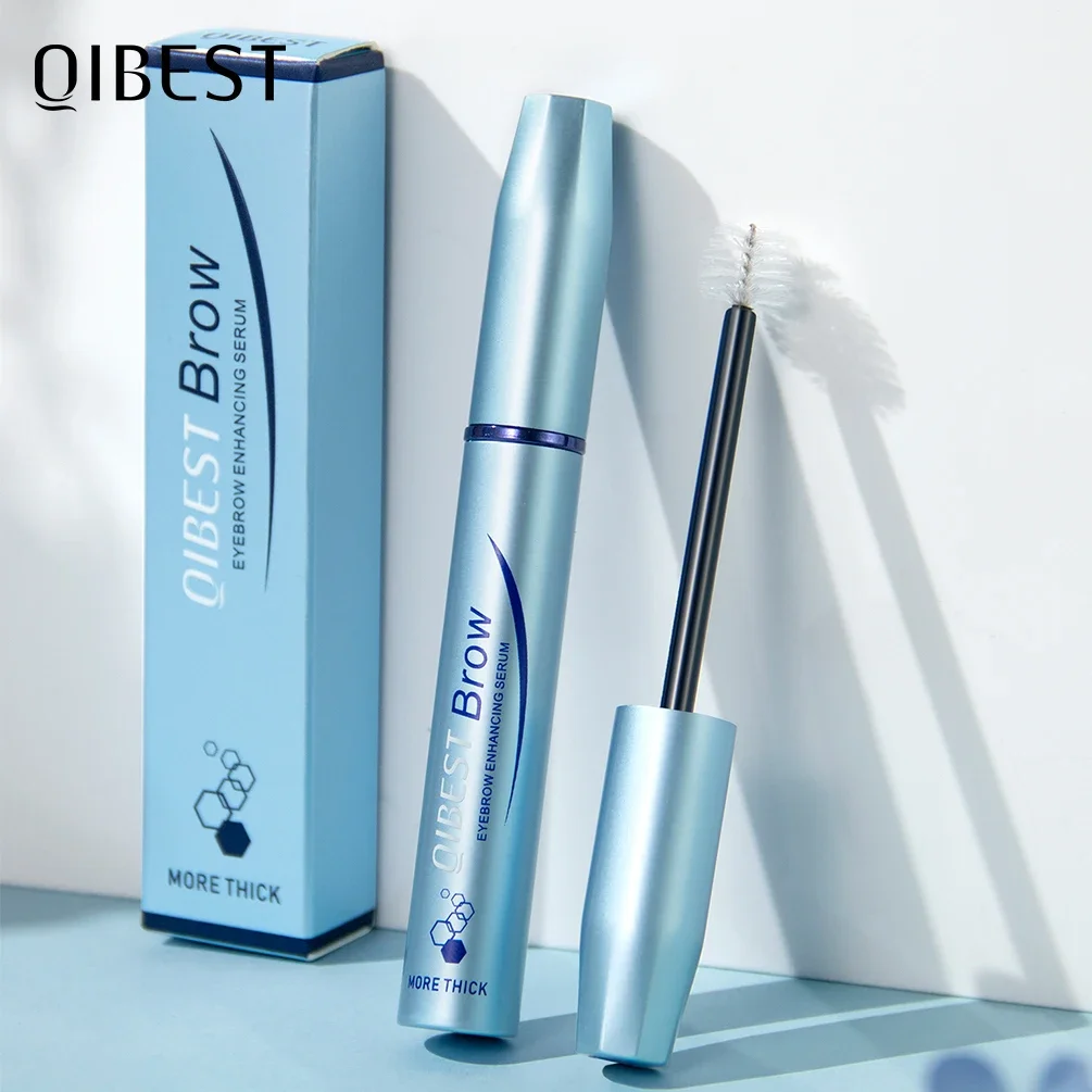 QIBEST New Natural Eyebrows Growth Serum Extension Thicker Nourishing Eye Brow Enhancers Styling Makeup Brow Lift Eyes Cosmetics