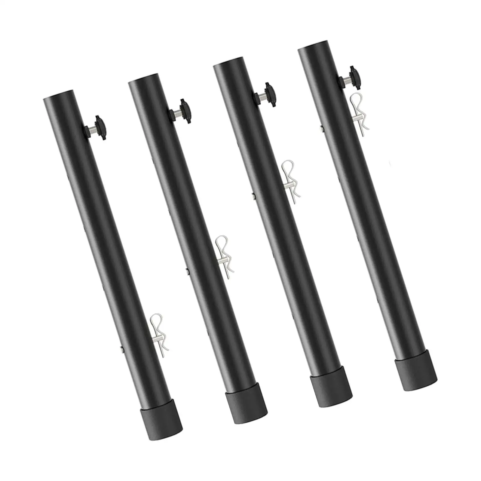 Table Leg Extenders Sturdy for Folding/ Bent/Straight Tables Detachable Heavy Duty Foldable Desk Extensions for Hotel Kitchen