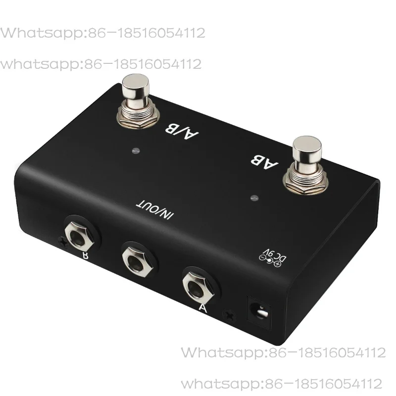ABY Channel Switch Pedal Box Line AB Selector switcher pedal Mini Guitar Pedal True Bypass For Guitar Amp