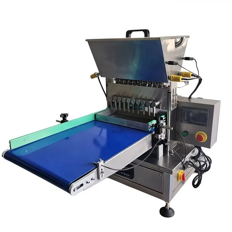 Desktop Fudge Soft Gummy Candy Chocolate Jelly Pouring Depositor Making Forming Machine Filling Depositor Production Line