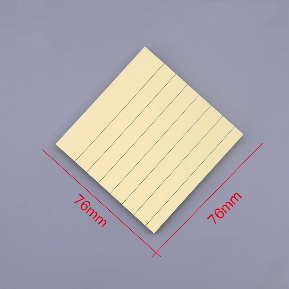 70Sheets Paper Memo Pad Bookmark  Marker Memo Sticker Thickened Sticky Note Book Message Note School Office Stationery