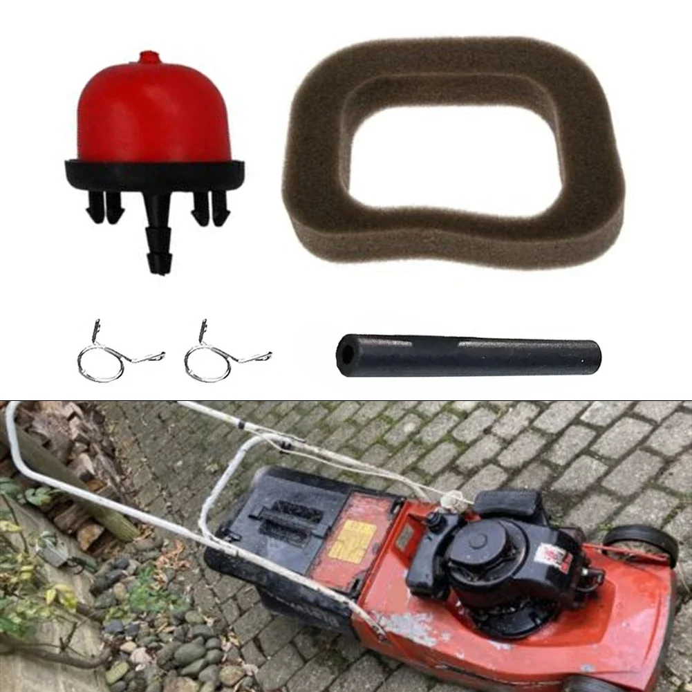 Air Filter  & Primer Bulb Service Kit For Mountfield  For RS100 SP414 & HP414 Garden Power Tools Accessories