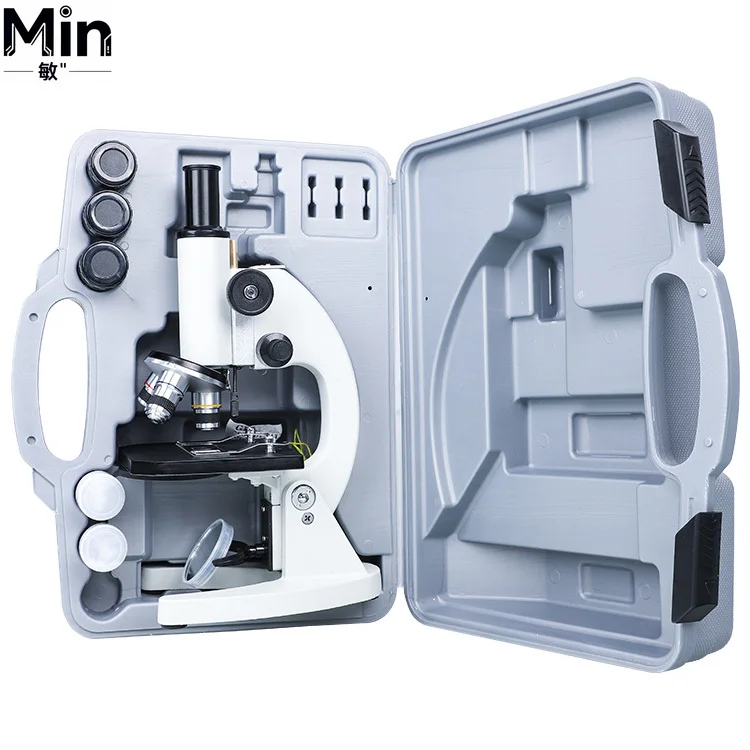640X Magnification Student Biological Lab Microscope Affordable Teaching Apparatus for School Medical Research Use