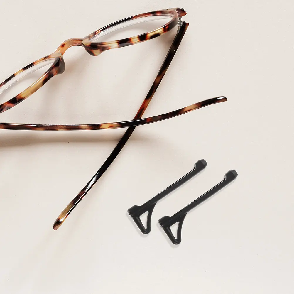 

20 пар противоскользящих силиконовых фиксаторов для очков (крючков для ушей) для бега, плавания, занятий спортом на открытом воздухе, удобные для очков