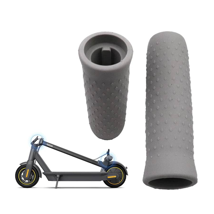 1 Pair Handlebar Grip for Ninebot Electric Scooter MAX G30 G30D KickScooter Anti-slip Silicone Scooter Grip Cover Rubber Parts