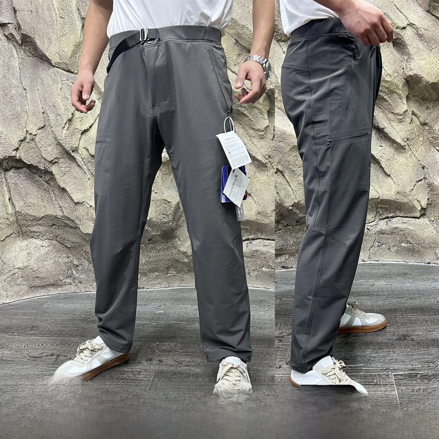 Seamless God Pants 3D Tailoring Men's Spring Summer Outdoor Climbing Resistant Tearing Quick Dry Breathable Soft  Casual...