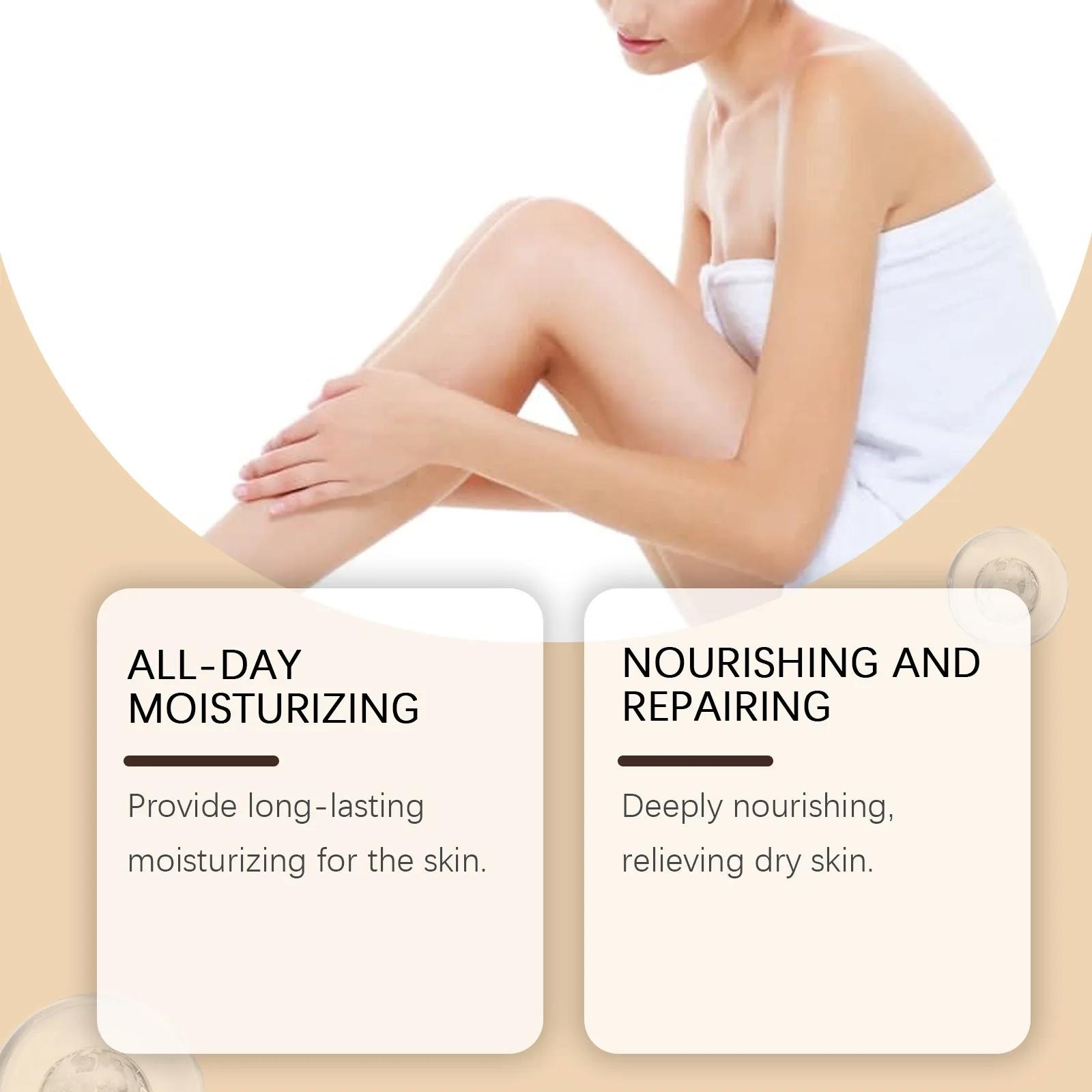 زيت عطري لترطيب الجسم من OCEAURA، مرطب، بشرة ناعمة وناعمة، زيت عطري أنيق للجسم