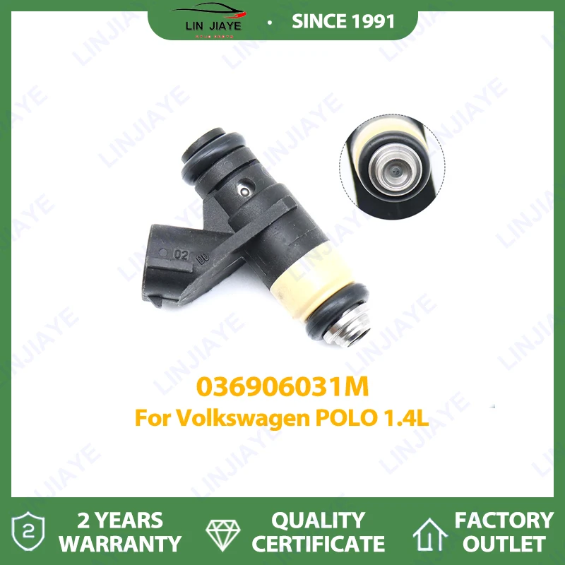 

Топливная форсунка 1/4 шт. 036906031M подходит для Audi A2, подходит для VW Polo 1.4L 2000-2008