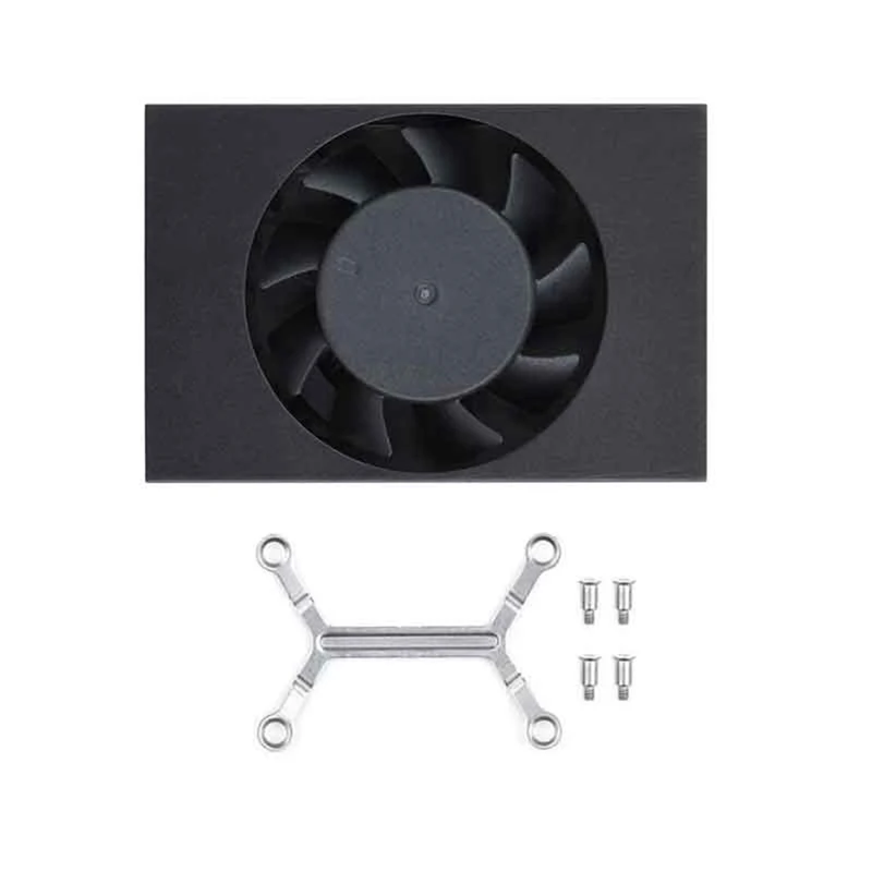 2X Aluminum Heatsink With Fan For Jetson Xavier Nx Module Embedded Adjustable Speed Fan Heatsink