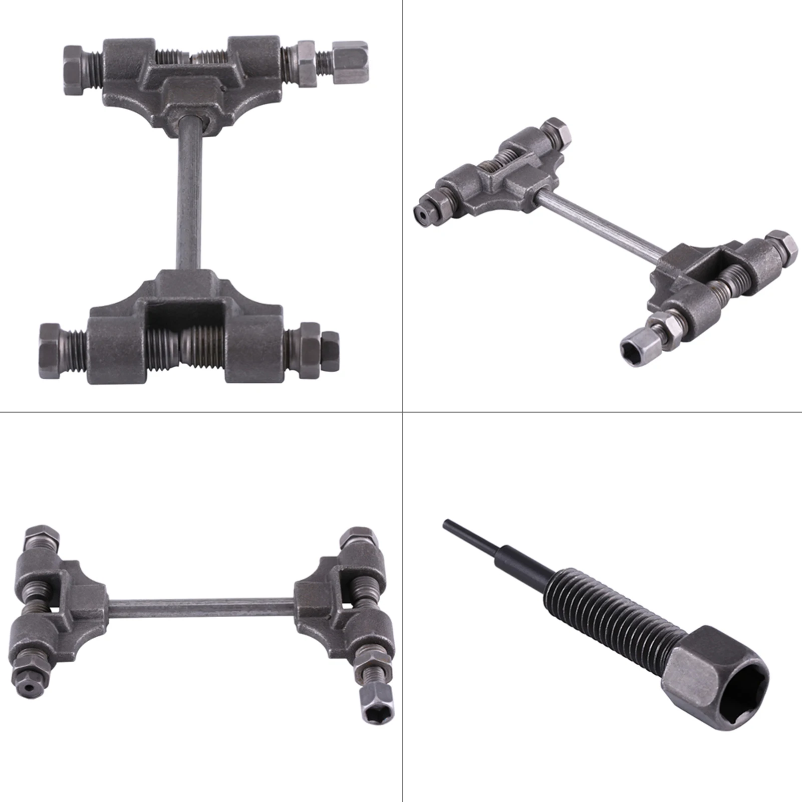 Universal Motorcycle Chain Remover Tool Heavy Duty Forging Steel - Chain Rivet Remover for ATV Timing Chain Repair Chain Repair