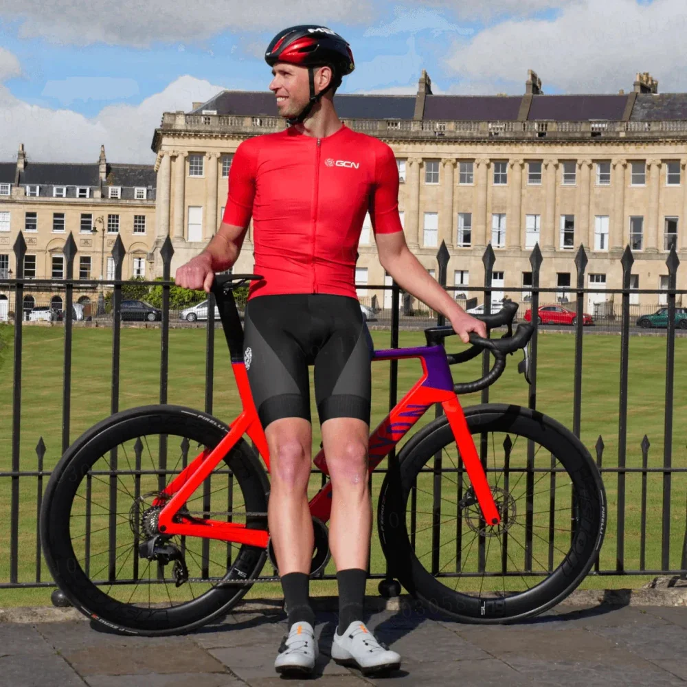 2024-gcn-team-cycling-jersey-set-summer-breathable-road-bicycle-suit-riding-uniform-bike-mtb-clothing-pro-sports-cycling-kits