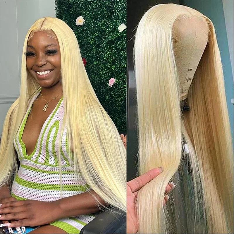 

Straight Blonde Lace Front Wig Human Hair 13x4 13x6 Hd Transparent Wigs For Women Brazilian 30 Inch Honey 613 Lace Frontal Wig