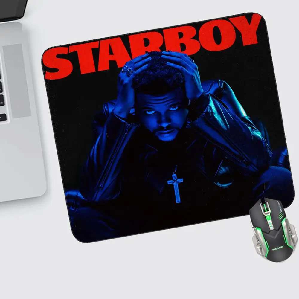 

The Weeknd Mouse Pad Small Gaming Accessories Keyboard Computer Offices Desk Mat Pc Gamer Non-slip Rubber Mousepad
