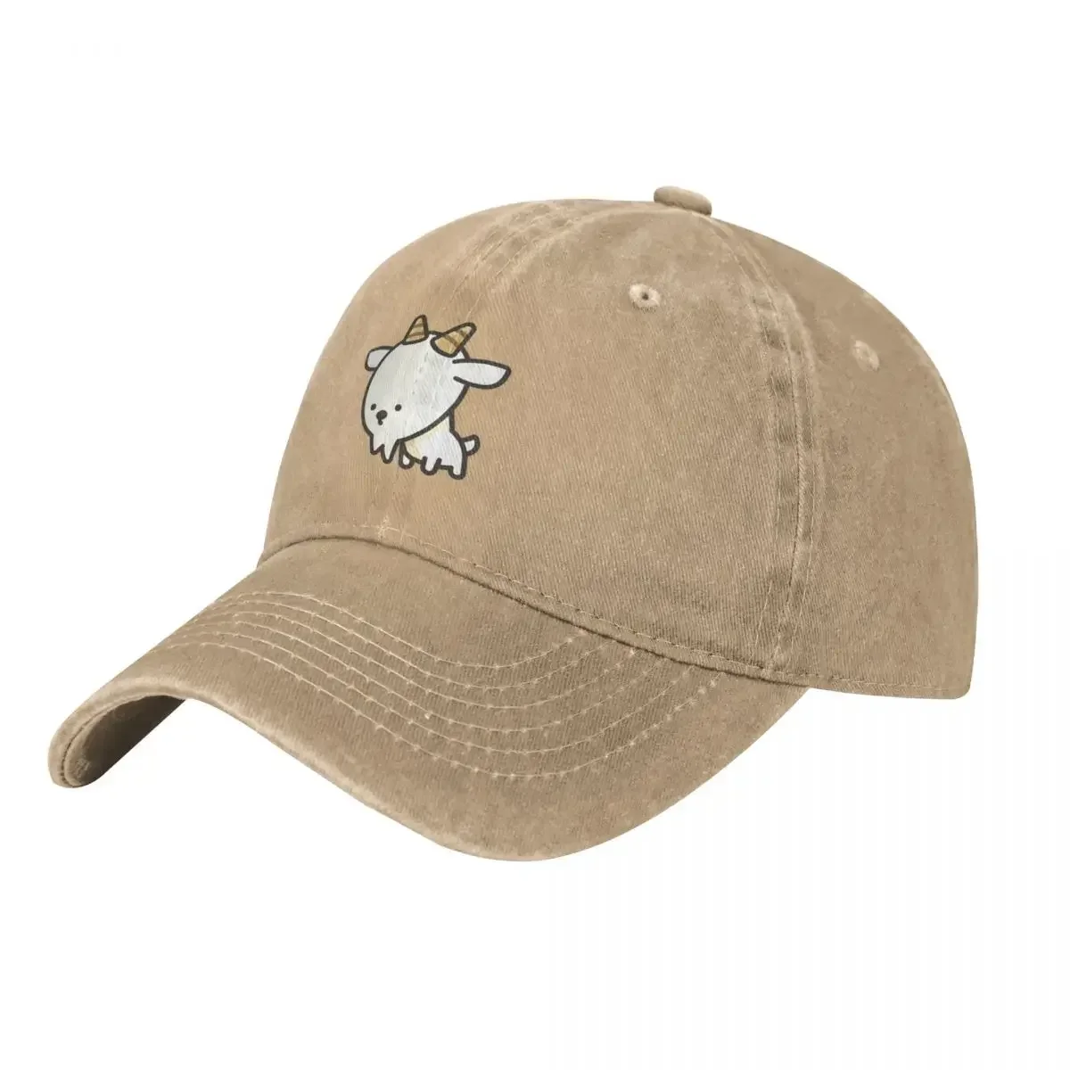 

Goat! Baseball Cap Ball Cap Horse Hat sailor cap for men fun hats For Men Women's
