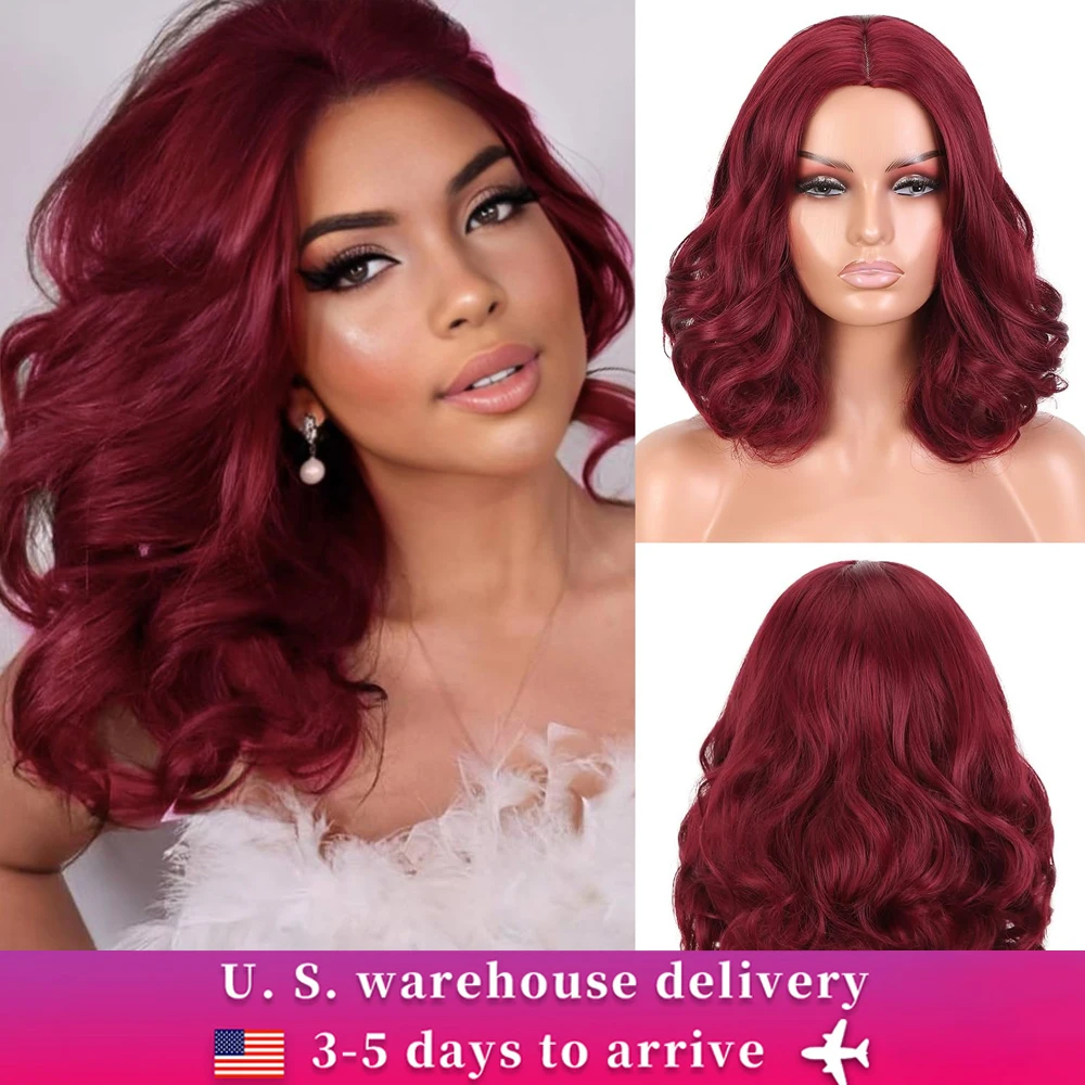 10inch 99J Burgundy Bob Wig Human Hair 5×6 Frontal Lace Wig Human Hair Glueless Pre Plucked Loose Wave Bob Wigs for Black Women