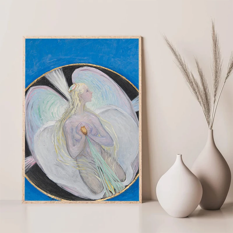 Sweden Abstract Artist Hilma Af Klint Poster Aesthetic Room Decoration Painting on Canvas Posters for Wall Decororation Art Home