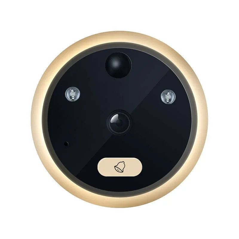 Schermo a colori LCD da 3.0 pollici campanello digitale Smart Electronic spioncino visione notturna porta videocamera visualizzatore anello porta Wireless