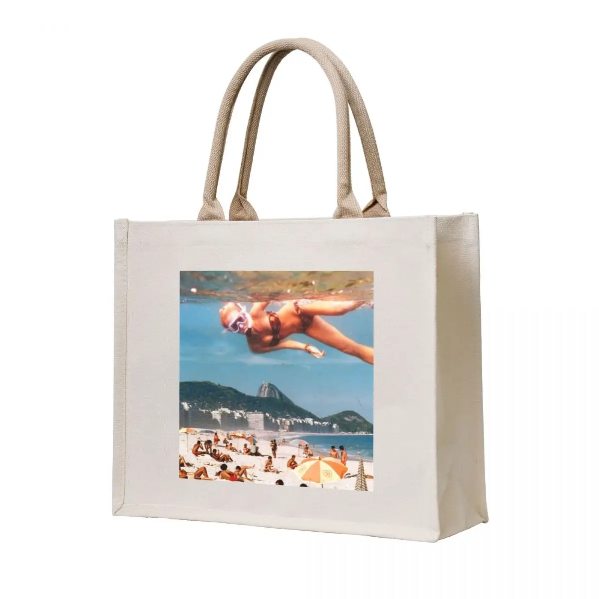 

Snorkel Tote Bag canvas shopping bag tote bag woman female