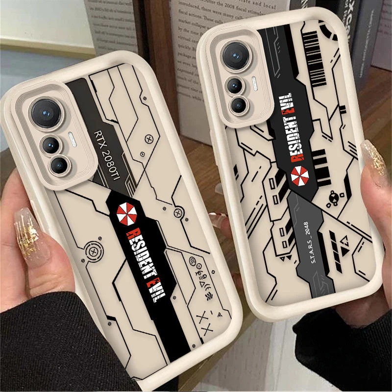 Resident Evil Crisis Case For Xiaomi Poco X7 X6 X5 X3 NFC F7 F6 F5 F3 M7 M6 Pro 4G 5G Mi 12 11 Lite NE 5G 13T 12T 11T 14T Pro