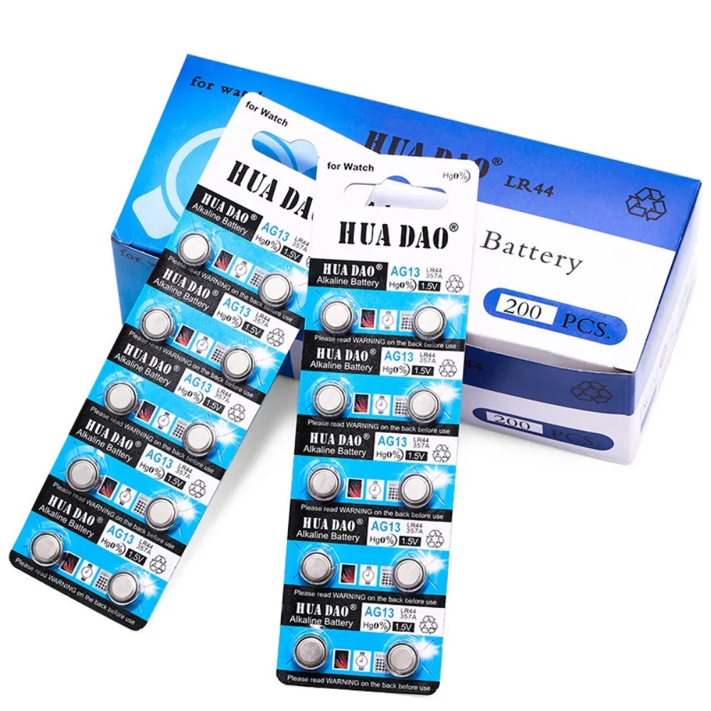 5-50PCS AG13 Batter… - image