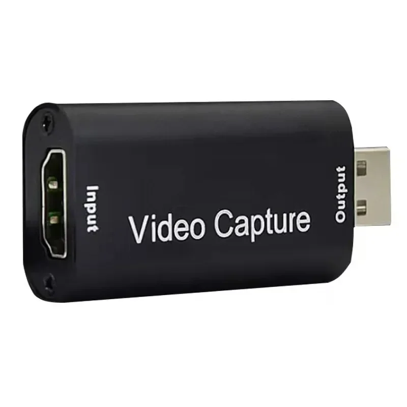 HD 4K Video Capture Card USB2.0 HD Video Grabber Record Box for PS4 Game DVD Camcorder Camera Recording Live Streaming