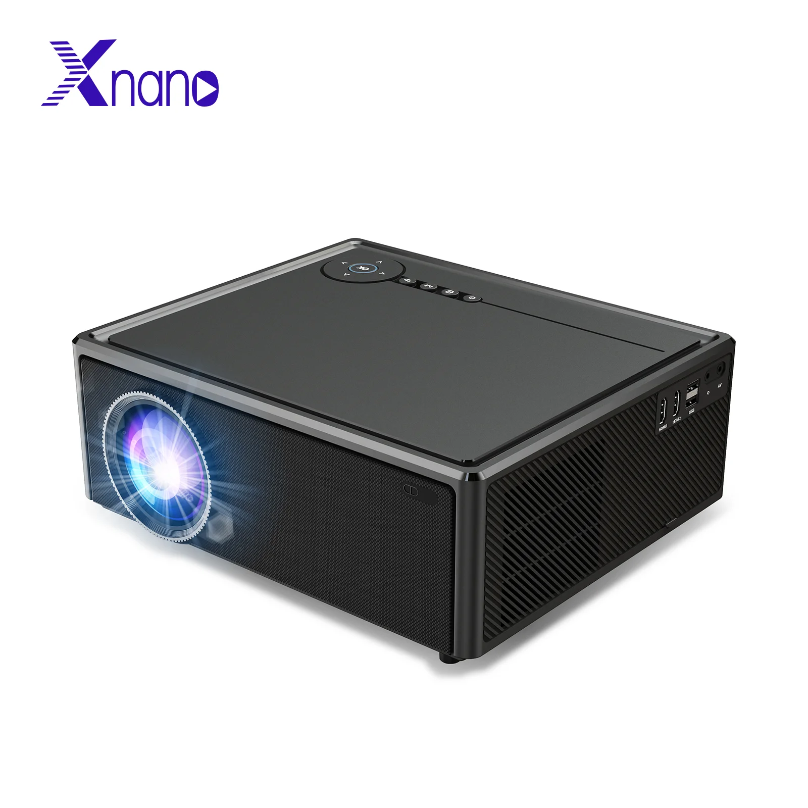 XNANO سعر المصنع X7 أجهزة عرض ذكية واي فاي جوجل معتمدة التطبيق أندرويد 11 غرفة أجهزة عرض تلفزيونية 4K Proyector فيديو UHD متعاطي المخدرات