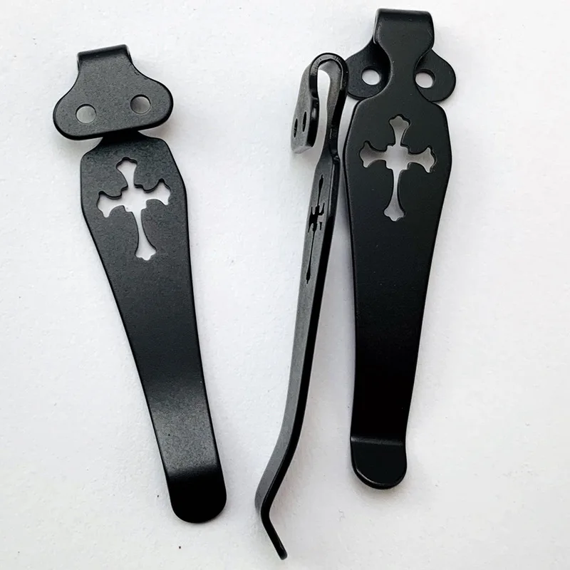 Placa trasera C81, clip de bolsillo hecho de aleación de titanio, clip de bolsillo C81 con materiales de reparación de abrazadera TC4