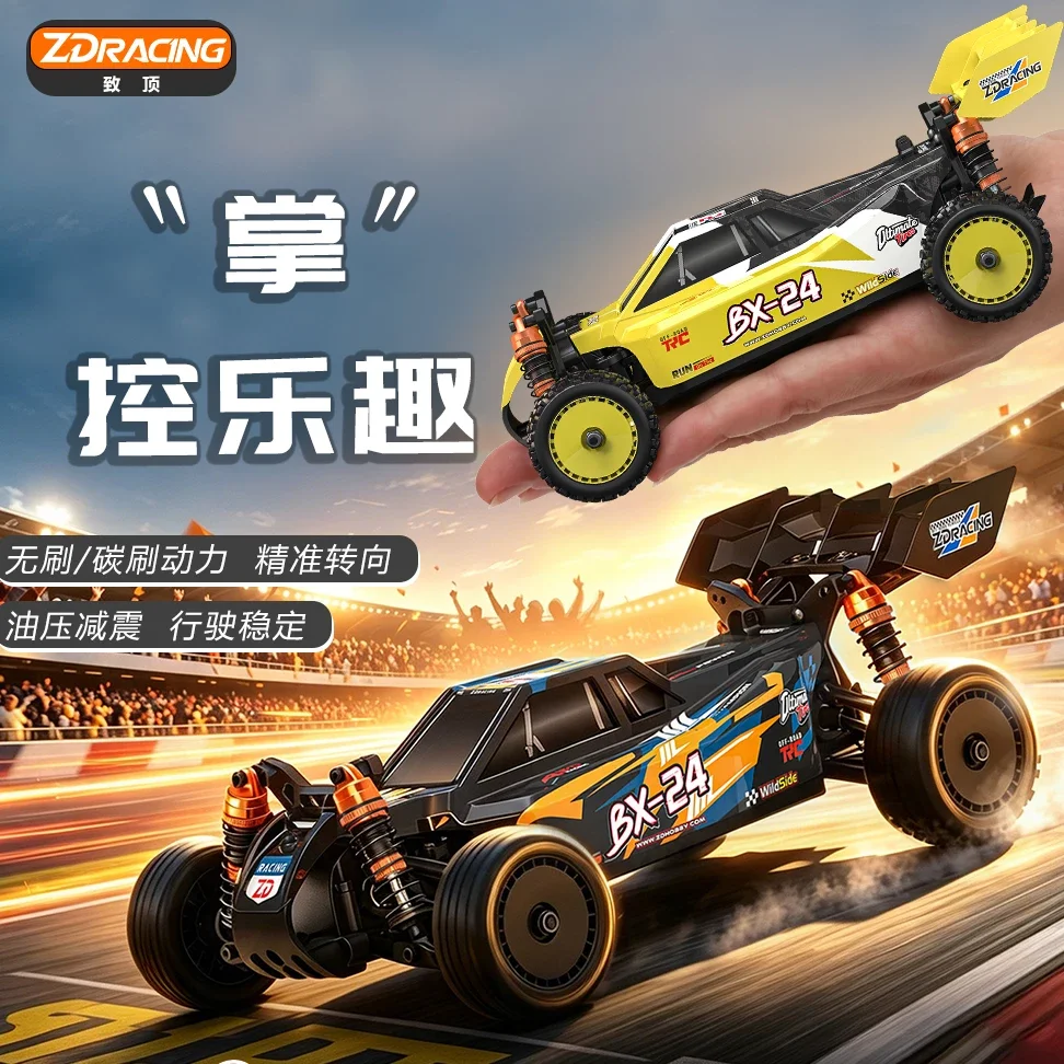 ZD BX24 1/24 4WD Brushless RC Buggy Off-Road Racing Car Built-in Gyro RTR DUMBORC Remote Control RC Vehicle