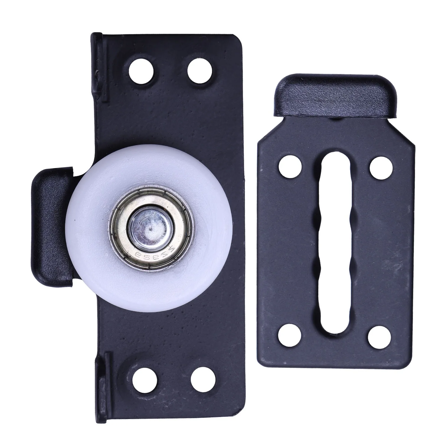 Hardware Accessories 2 pcs Sliding Door Wardrobe Pulleys Wooden Door Sliding Door Small Hanging Wheels Silent Sliding Door Wheel