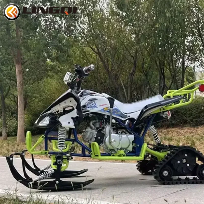 Patines de motocicleta ATV, Snowboard UTV, trineo de nieve de invierno, plástico Universal para Pit Dirt Bike, accesorios de pista de esquí