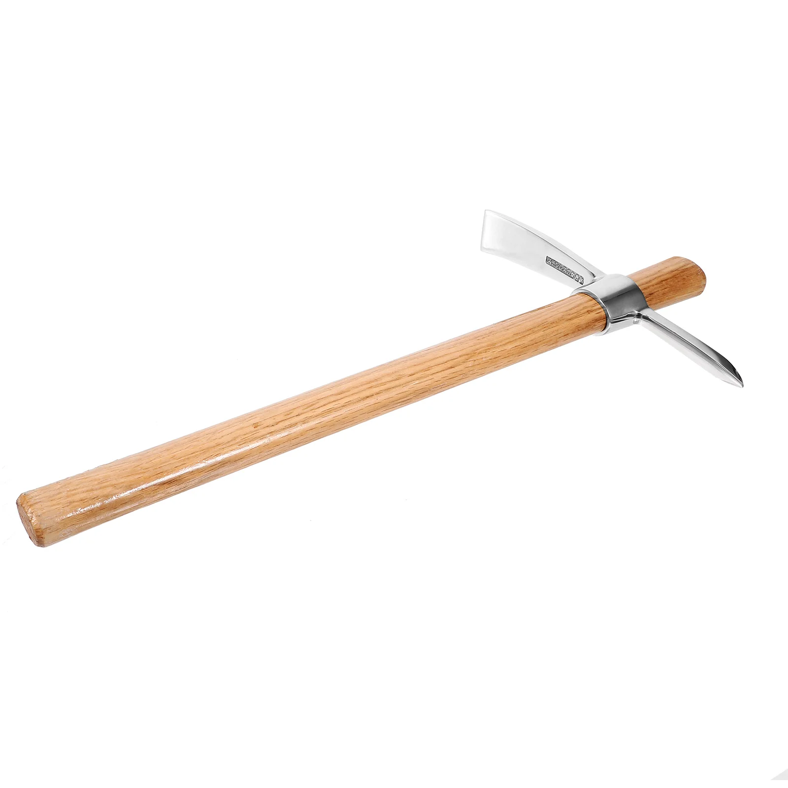 

Cross Pick Stainless Steel Garden Gadget H Hoe Garden Tool for Planting Digging Trenching Scuffle Gadgets Supplies