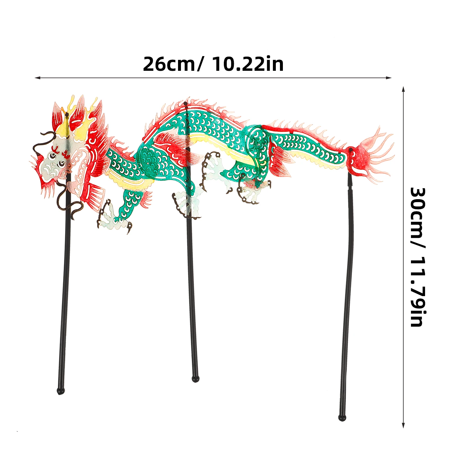 DIY Shadow Kit Chinese Elements Fine Workmanship Educational Craft for Kids Handmade Traditional Plaything