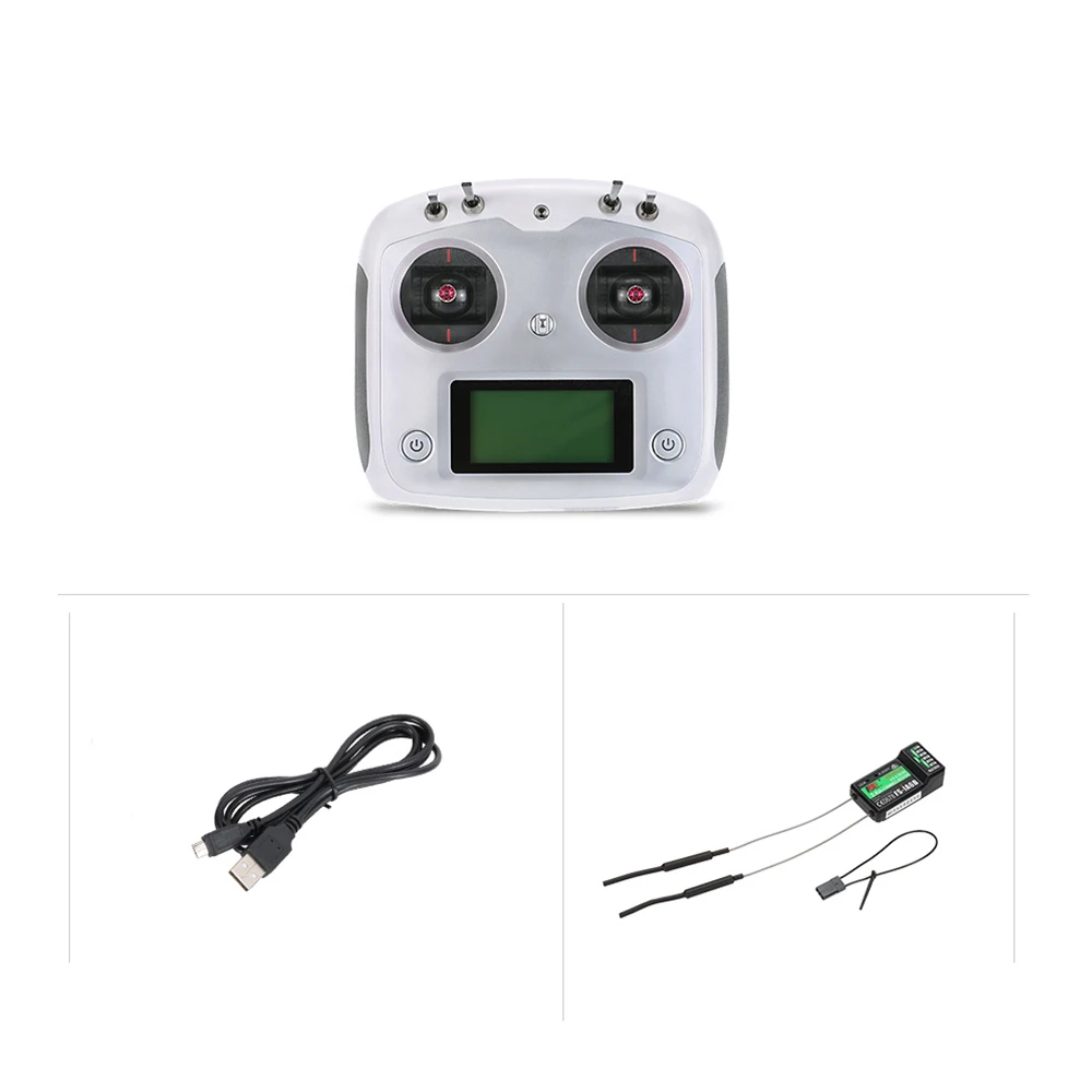 Flysky FS-i6s 2.4G 10CH AFHDS 2A Touchscreen Transmitter with FS-iA6B 6CH Receiver for RC Airplane Helicopter Multicopter