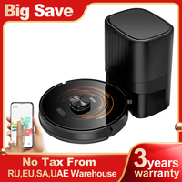 Robot Vacuum Cleaner ABIR K30,Auto-empty Dock,UV Spot Cleaning,6500PA Suction,Multi-floor Map,Customized Wet Dry Room Cleaning,