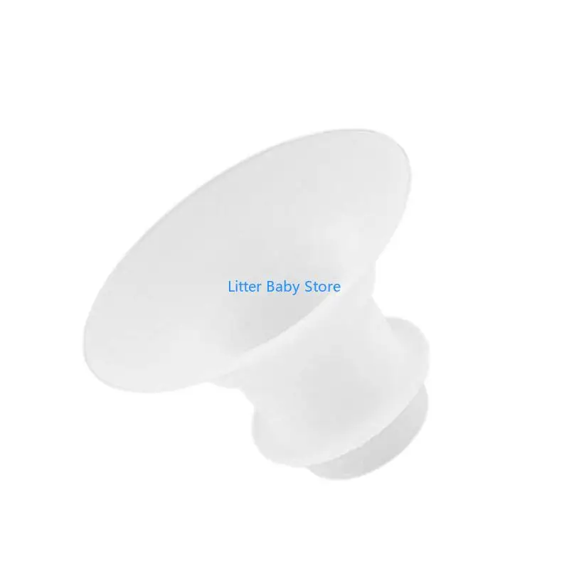 N80C محول شفة مضخة الثدي المريح محول بوق مضخة الثدي المريح 4 أحجام تحسين راحة الضخ #1