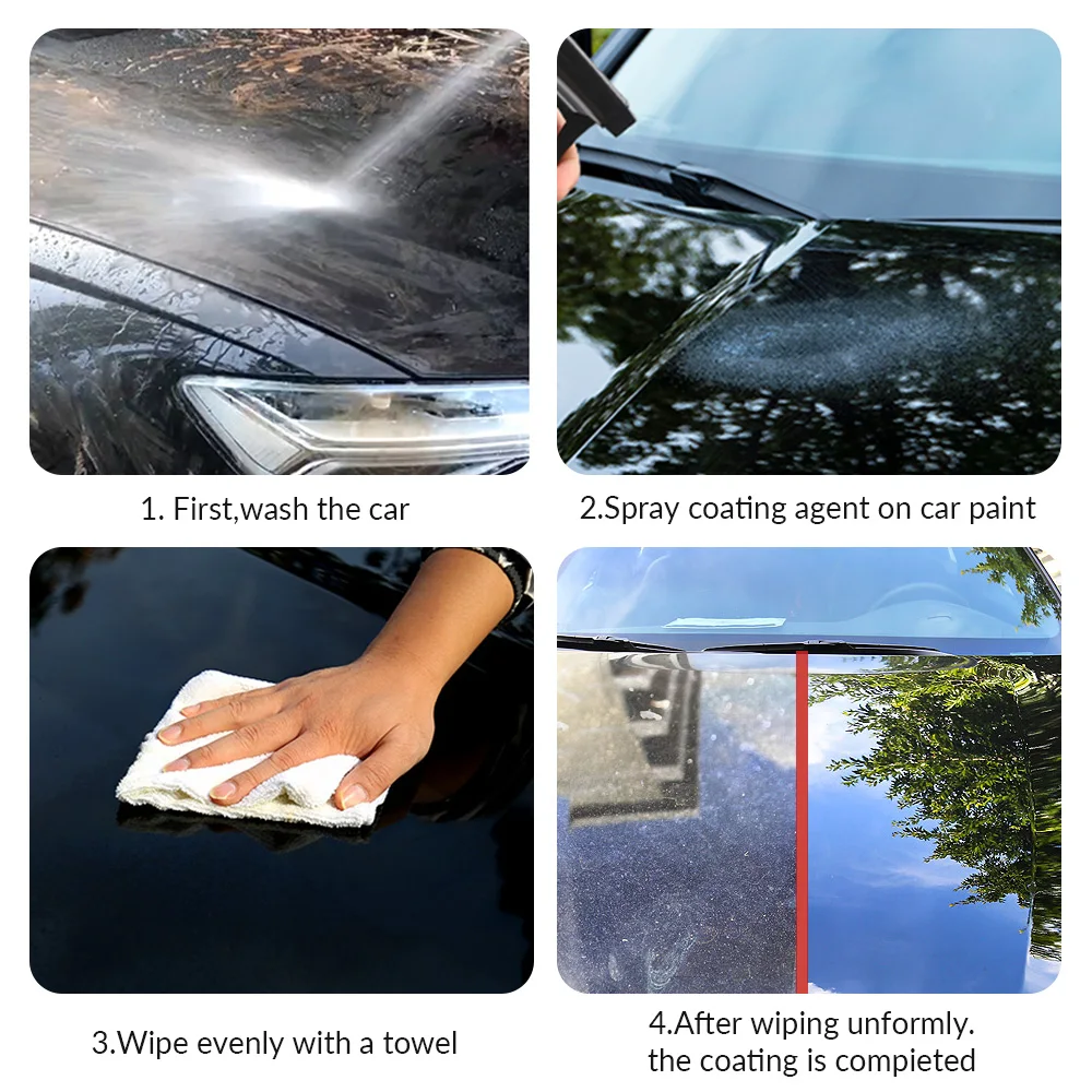 500ml Automotive Ceramic Nano Coating Spray Hydrophobic Coating Liquid Car Body Paint protection Car polish Nano Coating