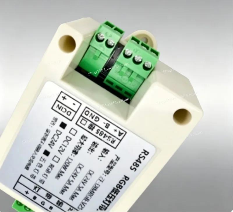 

Контроллер RGB LED с интерфейсом RS485 Modbus, диммер PWM 5-24В для RGB+CCT светодиодных лент с регулируемой белой подсветкой, интеллектуальное бесступенчатое диммирование