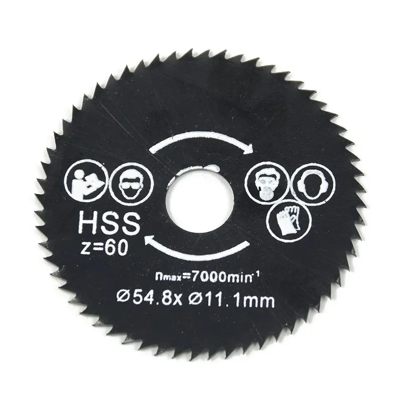 CMCP HSS Circular Saw Blade Rotary Tools 50.8/54.8mm 30/44/60T Cutting Disc For Dremel Metal Cutter Power Tools 