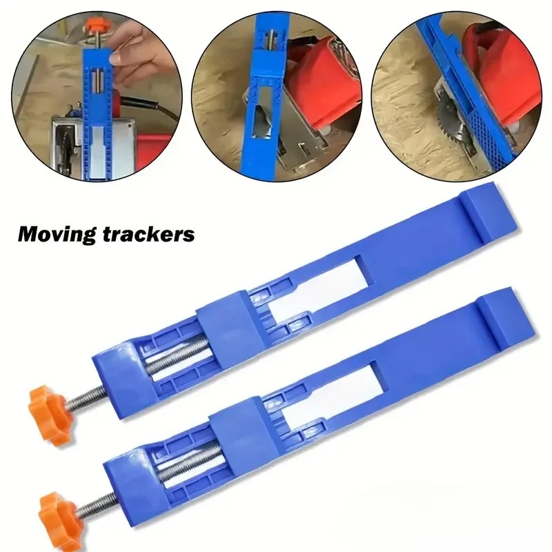 1/2 قطعة آلة قطع قابلة للتعديل قاعدة دليل منشار دائري طحن تحديد المواقع المشابك آلة القطع حافة دليل أدوات النجارة