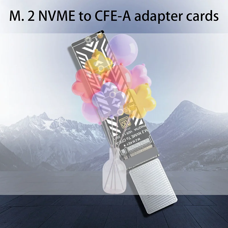 

M.2 M Key To CFexpress A Expansion Card Riser M2 To CFE A Memory Card Adapter Converter Supports 2230 2242 2260 2280 M2 NVME SSD