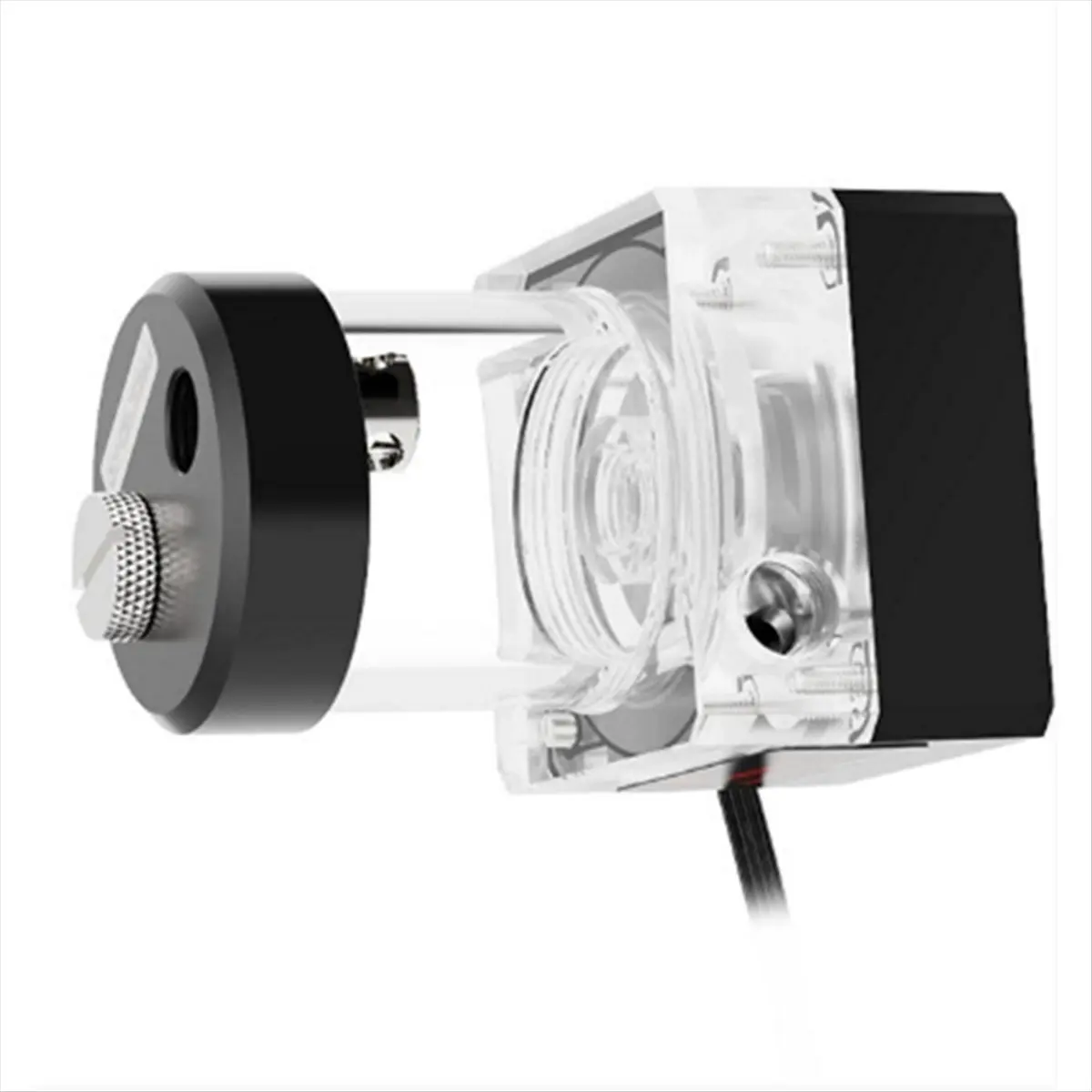 

Combo Pump Computer Computer PC Cooler Integrated Built-in Defoaming 500L/H- 3 Meters Discharge