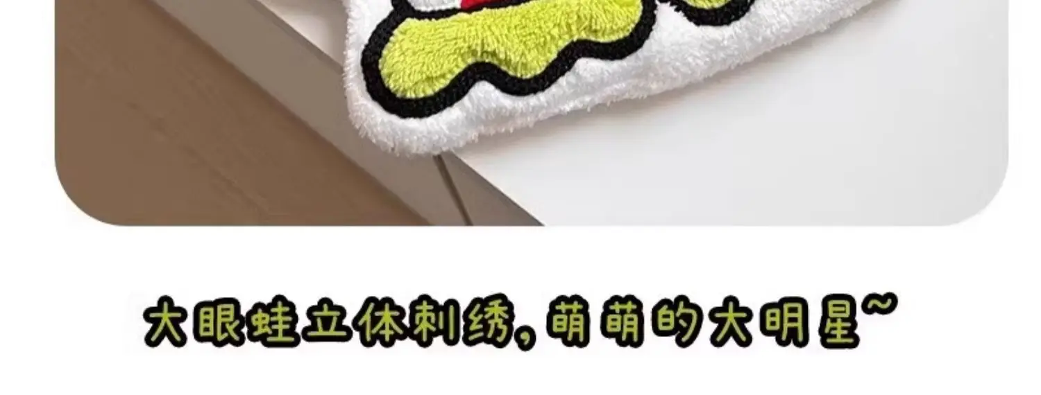 Neues Produkt auf Lager: KT Cat My Melody Hängendes Handtuch, verdickt, super saugfähig, niedliches Cartoon-Design für Bad, Küche und Haushalt – Detail 17