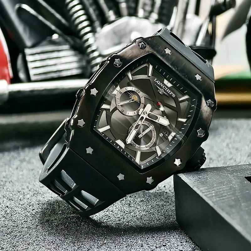 Watches for Man Automatic Watch Automatic Mens Luxury Brands Luxury Mechanicalwristwatches Day Date Moonphase Tourbillon Chronog