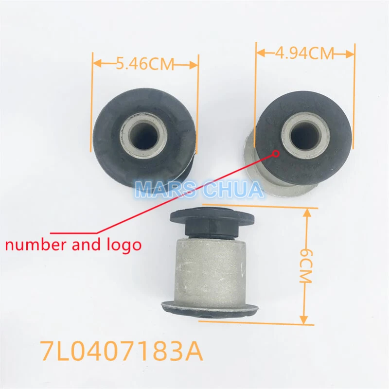 Kit de brazo de Control de suspensión inferior izquierda, eje trasero para Q7 Cayenne Touareg, 7L0407183A, 7l04407182g, 7L0412333A, 7L0407077